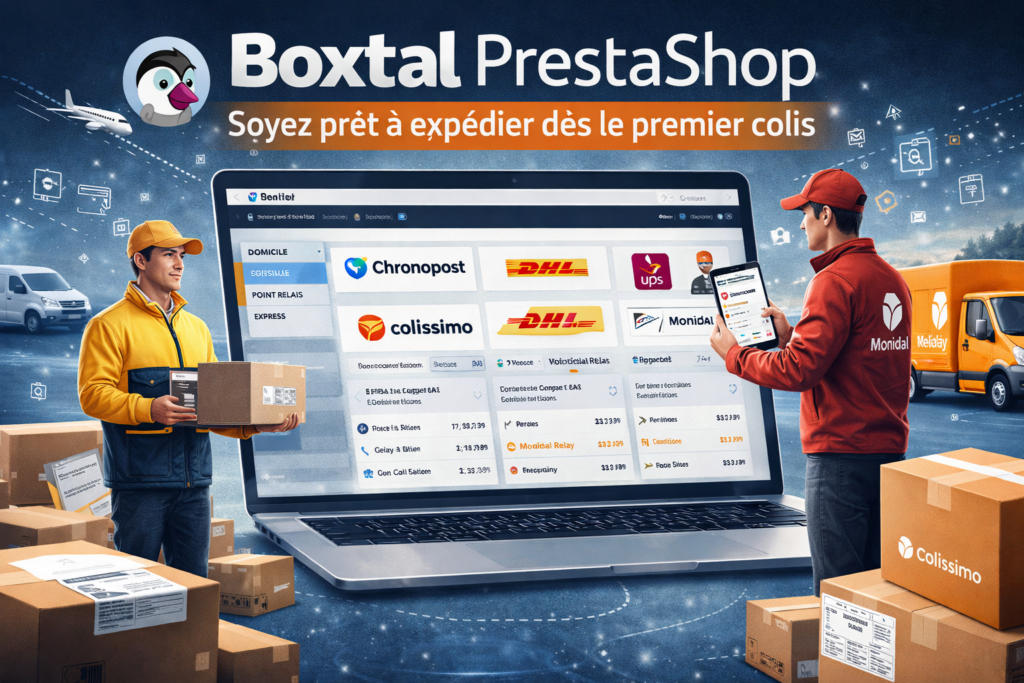 Boxtal PrestaShop : la livraison simple pour débuter 1 boxtal transporteur prestashop freelance
