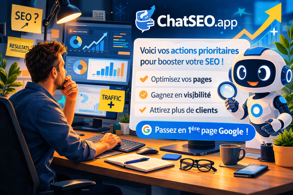 ChatSEO.app : l'outil pour faire du SEO comme un pro, même sans rien y connaître 1 chatseo.app boost ton seo en deux clics