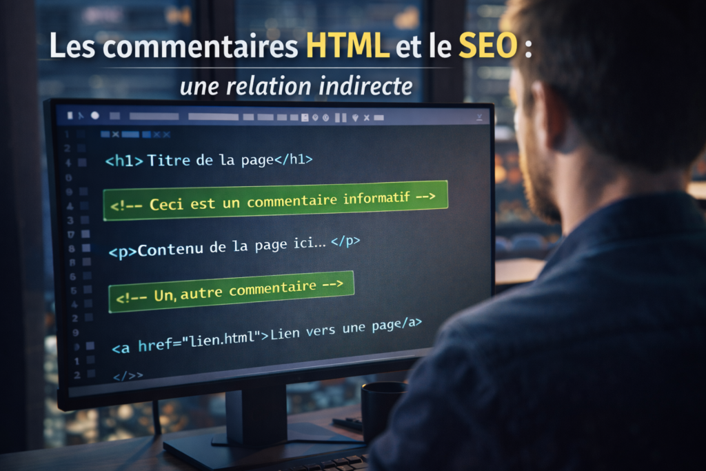 Les commentaires HTML et le SEO.