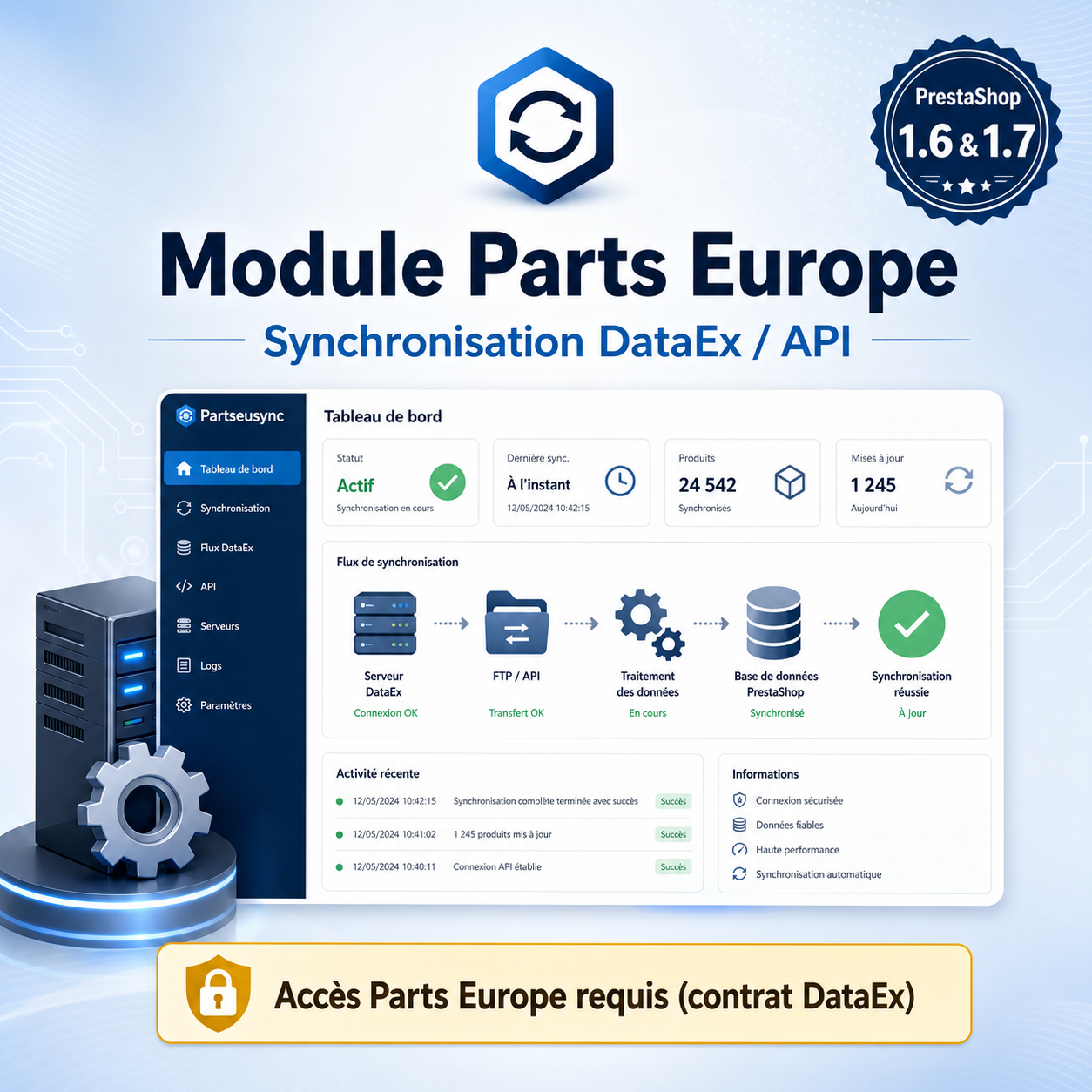 Module Api Parts Europe