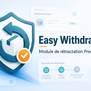 Easy WithDrawal module prestashop de rétractation loi juin 2026