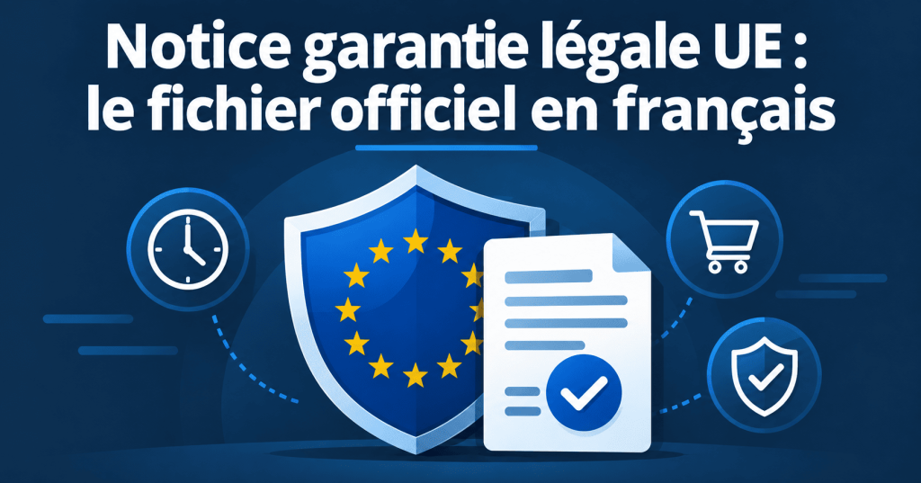 Notice garantie legale